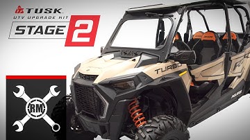 Polaris RZR XP 4 1000 & Turbo Tusk UTV Stage 2 Upgrade Kit Install