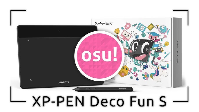 Xp-pen Deco Fun L Graphic Digital Tablet 10 Inch For Drawing Osu