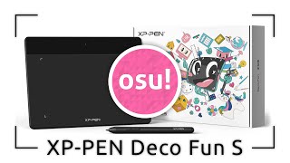 XP-PEN Deco Fun S подойдет ли для игры в osu!? - обзор