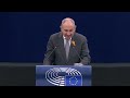 Armenian Prime Minister Nikol Pashinyan speaks to the European Parliament in Strasbourg