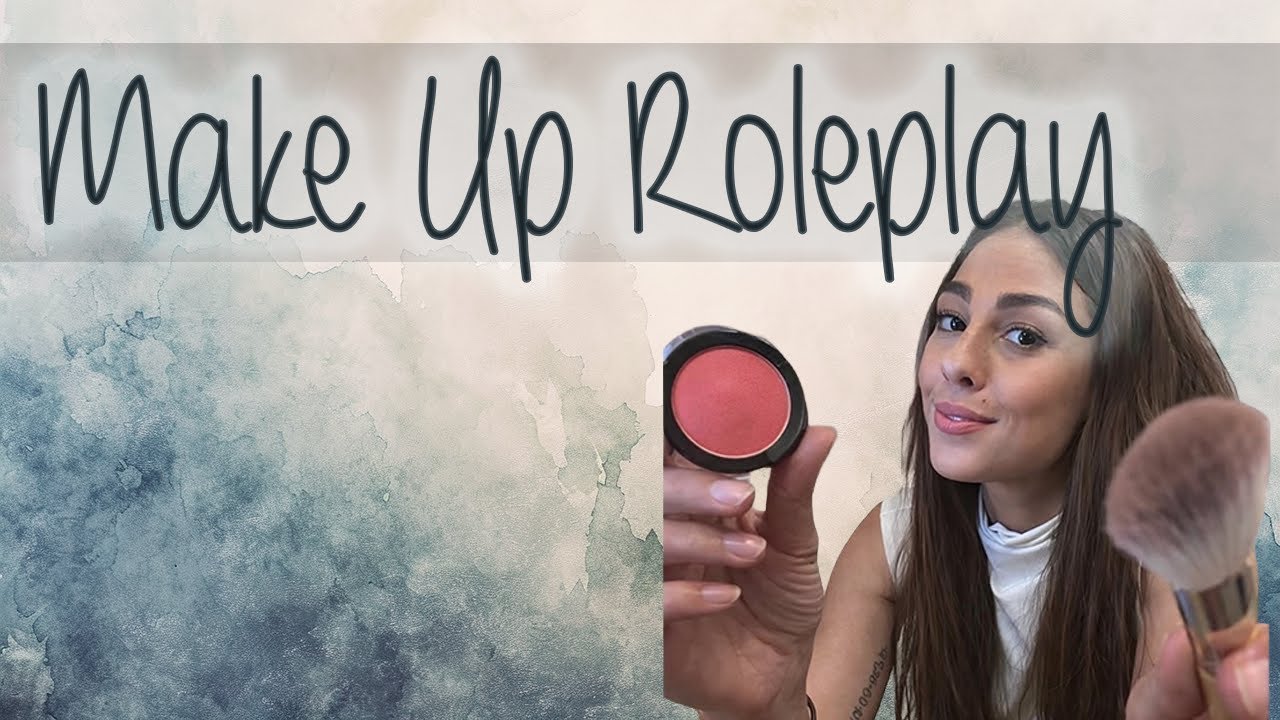 Sakız Çiğneyerek Makyaj Yapıyorum (Yavaş Versiyon) | ASMR Roleplay