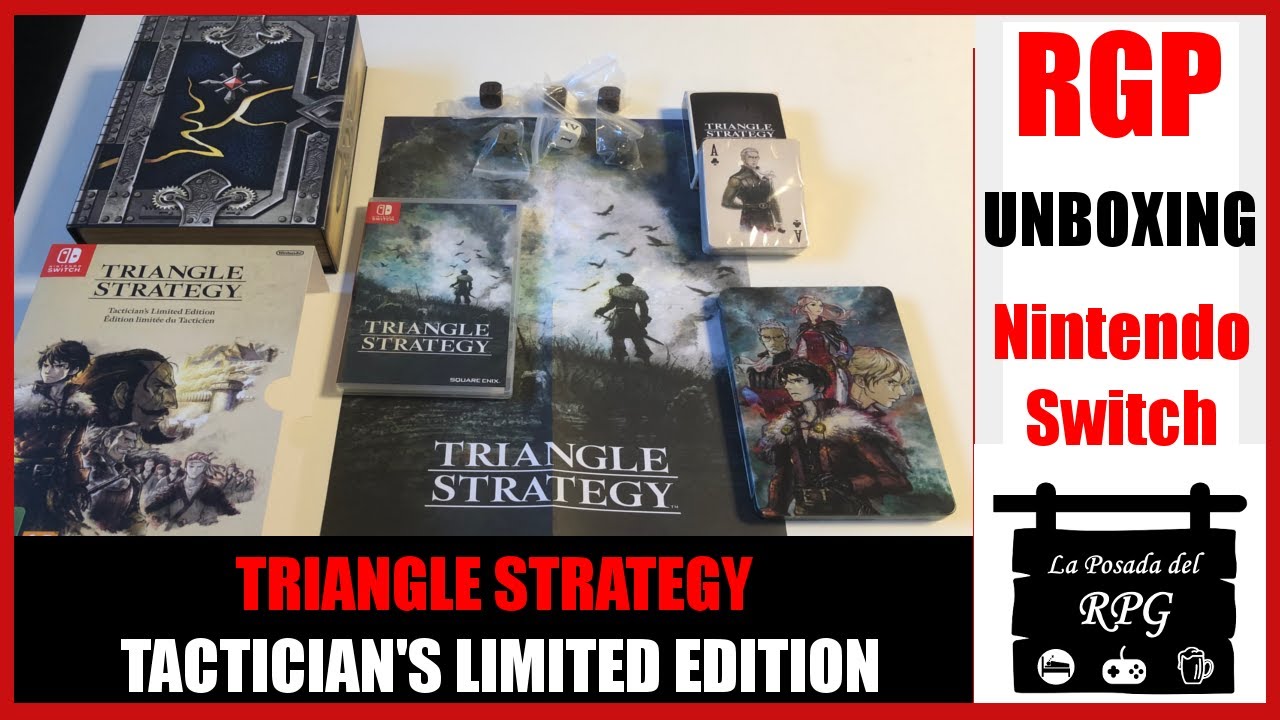 Triangle Strategy Édition Limitée Du Tacticien | Rappy Cave