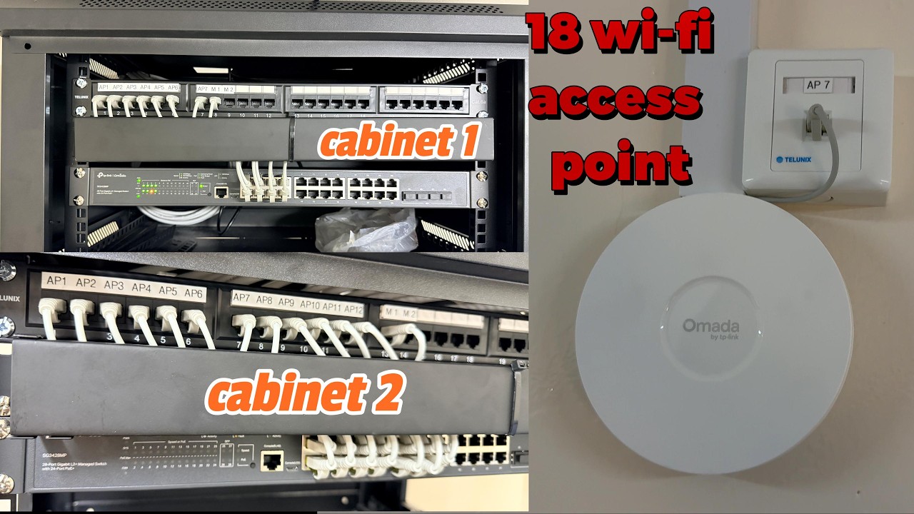 Structured Cabling Guide: Make CAT6A, Install 2 Cabinets + Trunk, Patch ...