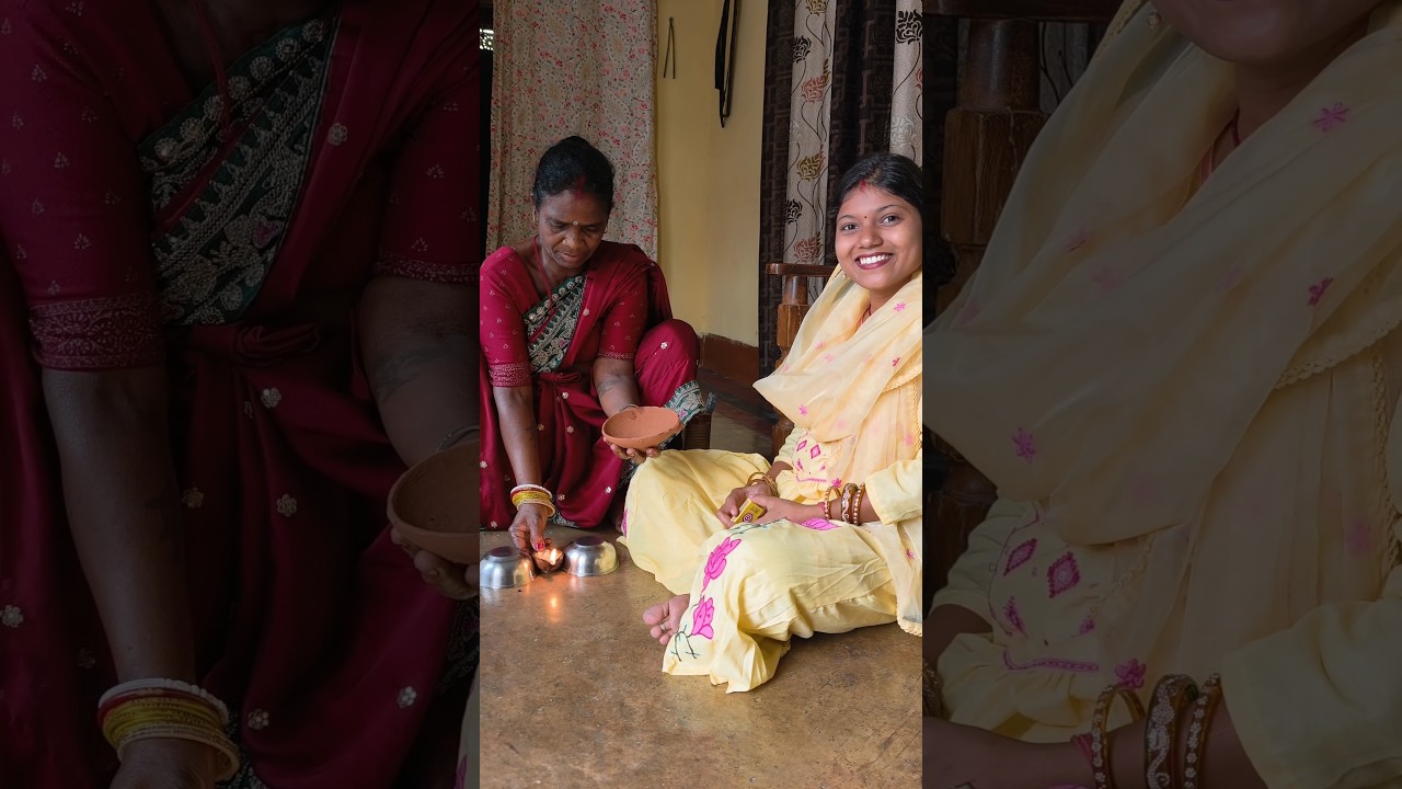 आज रीवा के लिए घर पर बनाई काजल #minivlog #dailyvlog #shortvideo #kajal #familyvlog