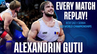 Every match from Alexandrin GUTU  (MDA) at the U23 World Championships screenshot 4