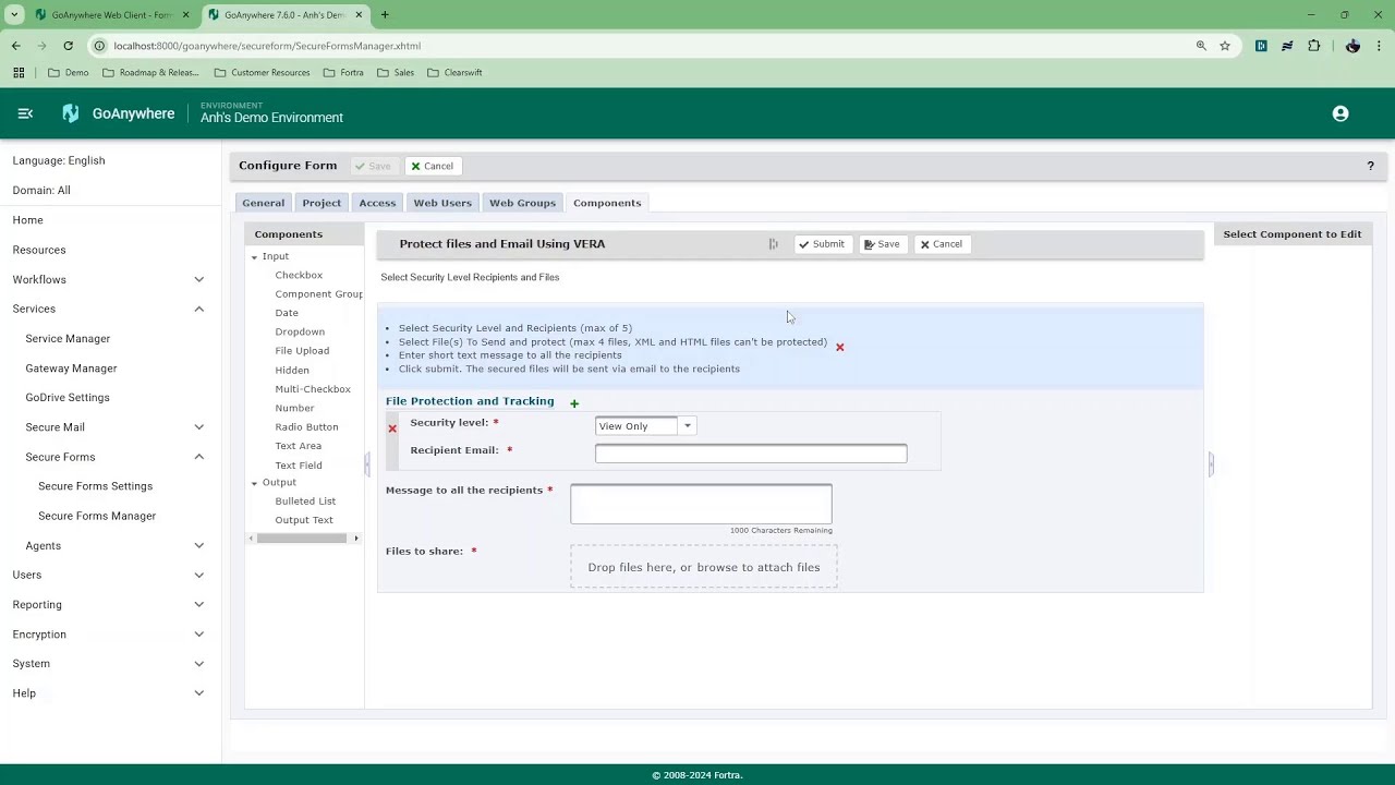 How Secure Forms in GoAnywhere MFT Benefit Users - YouTube