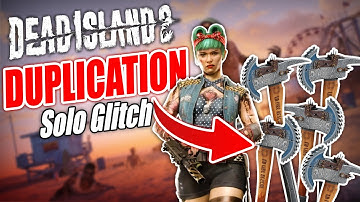 DEAD ISLAND 2 - How to DUPLICATE WEAPONS and Get UNLIMITED MONEY (Solo Glitch)