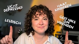 Jullie vooroordelen over mij... 👀 ASMR Reactievideo | Waar of niet waar? (Nederlands)