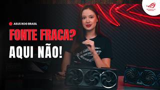 A fonte certa para RTX 50 e 40! É a ROG Thor 1200w!