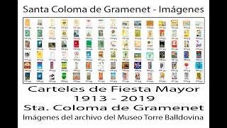 Carteles de Fiesta Mayor. (1913 - 2019).