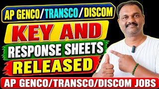 AP GENCO/TRANSCO/DISCOM KEY AND RESPONSE SHEETS RELEASED screenshot 4