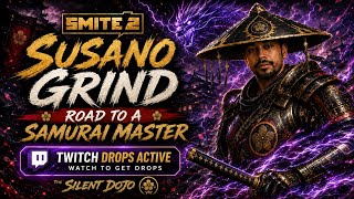 ⚡ SMITE 2 Drops Are Still LIVE — Susano Road to Samurai Master Grind 🔥