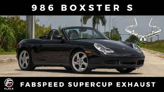 986 Boxster S  Fabspeed Supercup Exhaust flat 6 Motorsports