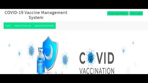 1-COVID-19 Vaccine Management System Test Phase Project Overview Video)