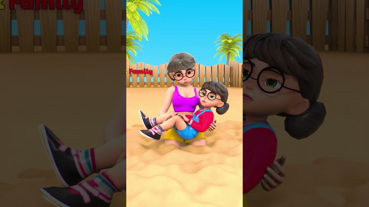 Kind Mother saves baby Tani in quicksand 