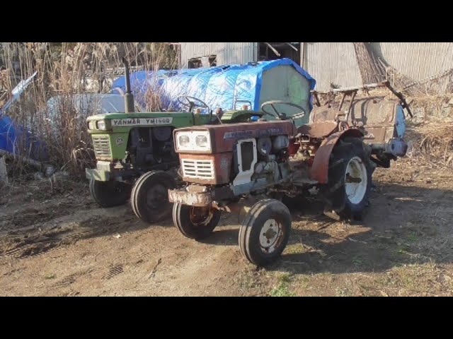 ヤンマートラクターYM1500パンク修理で走行可能となるか？Will the