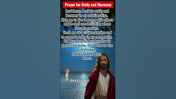 🙏 Prayer for Unity and Harmony | Seek Peace in Relationships | Embrace God’s Love