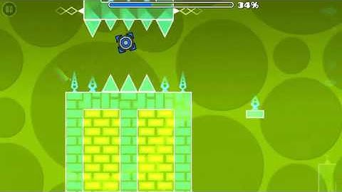 Dynamic on Track 100% - Geometry Dash