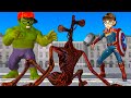 NickHulk Rescue Blue-Marvel Tani - Scary Teacher 3D vs Giant Siren Head Fun Animation