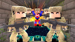 ME PASO MINECRAFT PERO CON AYUDA DEL EJÉRCITO 😱