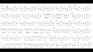 Pass the Jam + Iron Maiden + Drum only + Drum tab