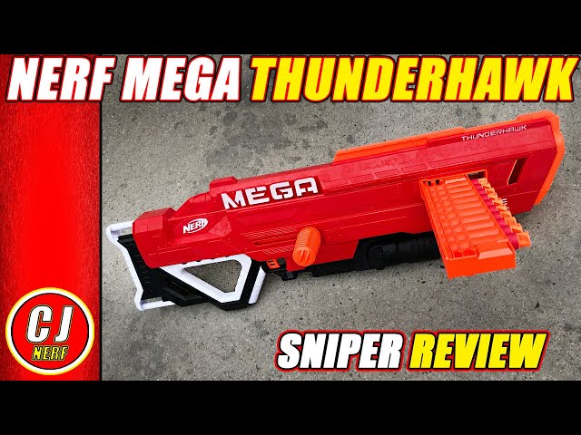 Træde tilbage Catena Imidlertid Nerf Mega Thunderhawk Review - 2018 NEW Accustrike Series - YouTube