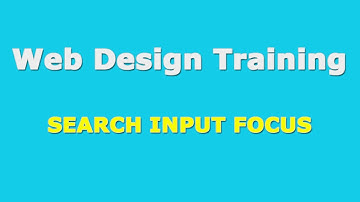 تصميم المواقع الالكترونية | تصميم مربع بحث جميل يتمدد عند الضغط عليه ب html و css