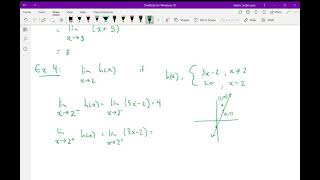 Limits Lesson 3 - Evaluating limits algebraically