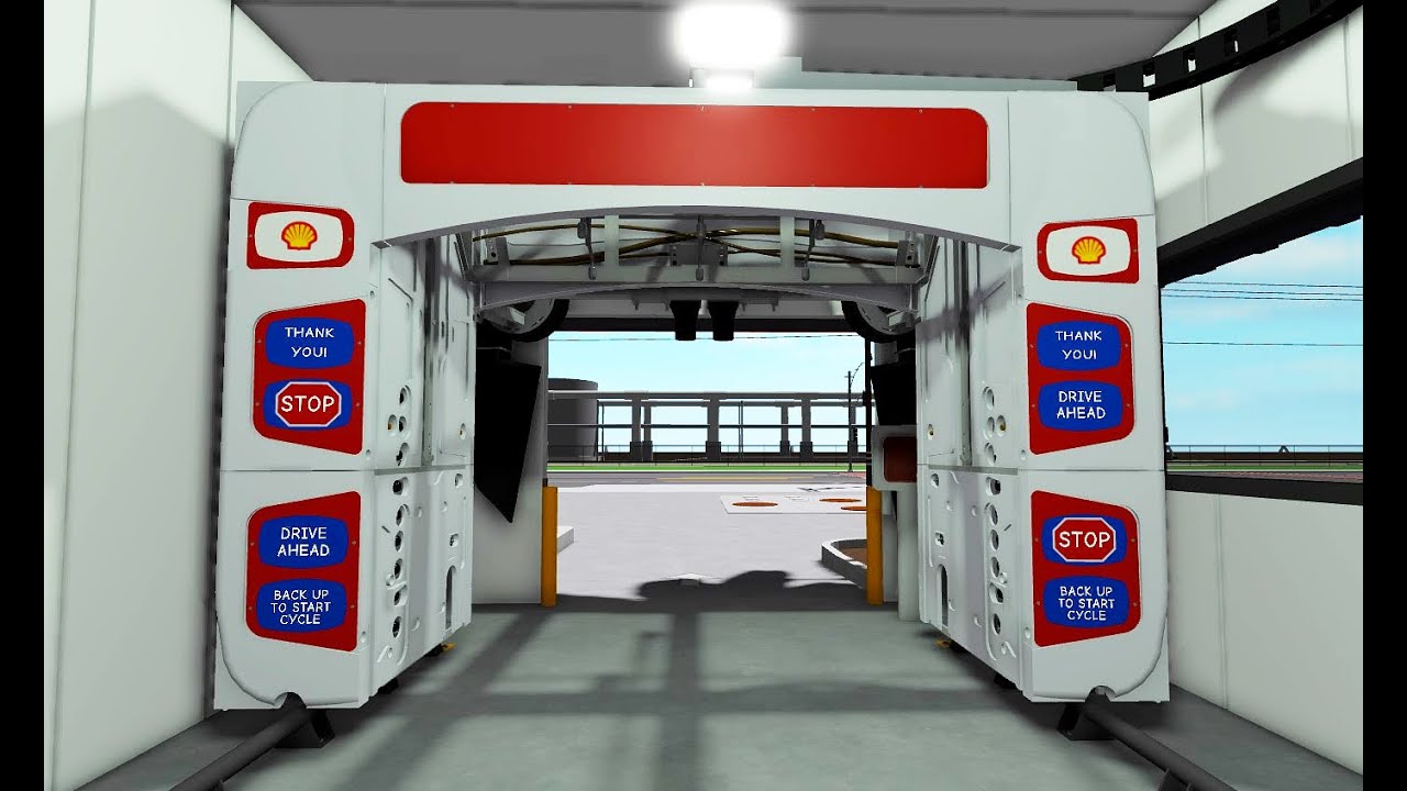 Roblox Car Wash 122 Mark VII AquaJet Car Wash at Tehachapi Shell Gas