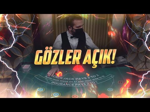 BLACKJACK - KURPİYERLE MUHABBETE DALDIK ! - GELEN BLACKJACK YAN BAHİSLER BİZİ UÇURDU ! #blackjack