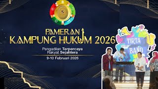 TIRTA BAND Ikut Semarakkan Pameran Kampung Hukum MA RI #mahkamahagung