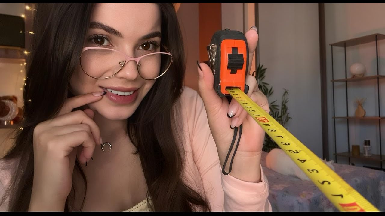 ASMR tirando suas medidas de corpo inteiro 📏✨