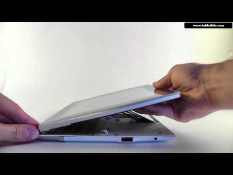 Asus EEE Pad Slider SL101- just a quick look at the exterior