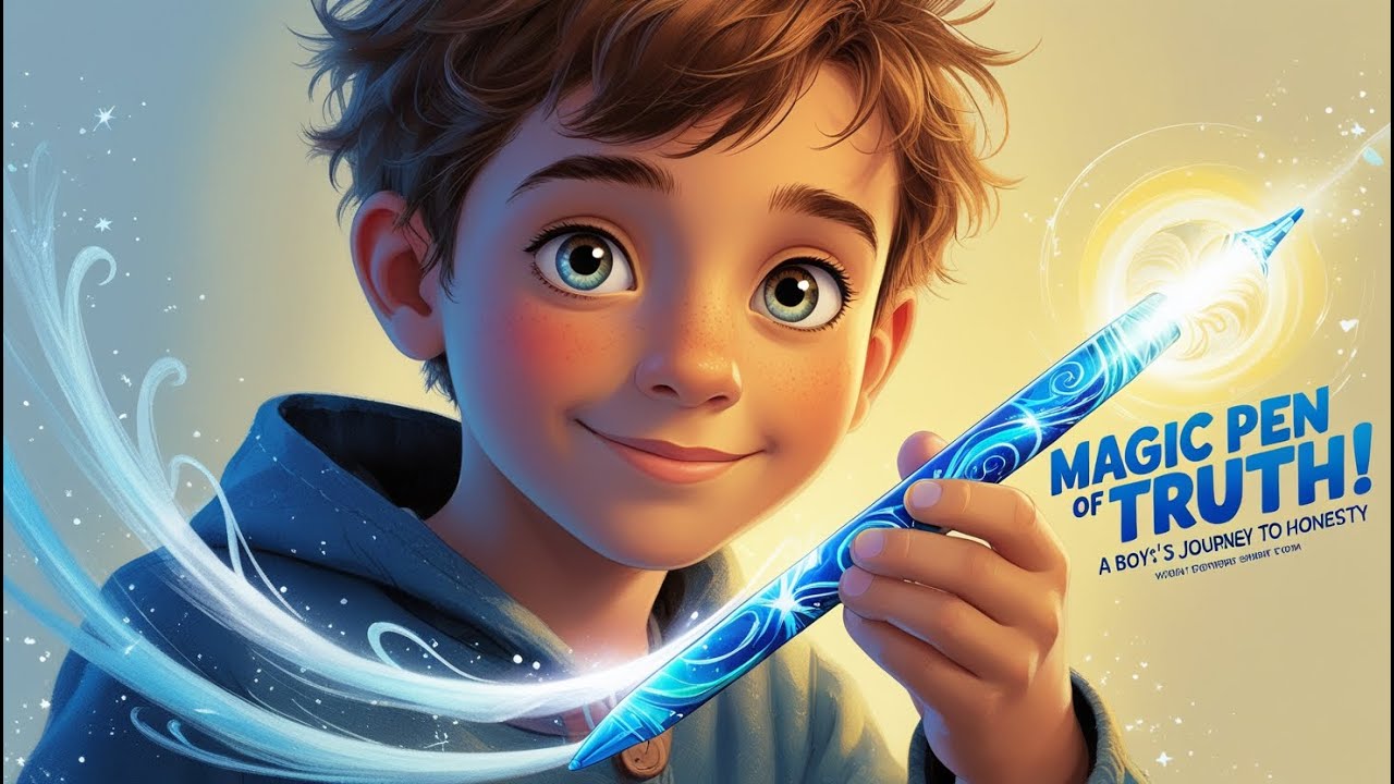 The Magic Pen of Truth! | A Boy’s Journey to Honesty 📖 - YouTube