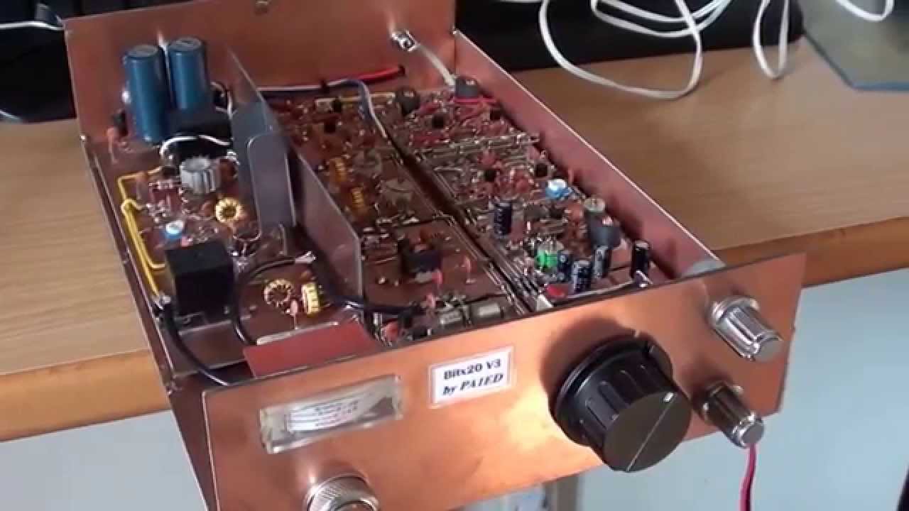 Bitx20 Homebrew QRP QSO.
