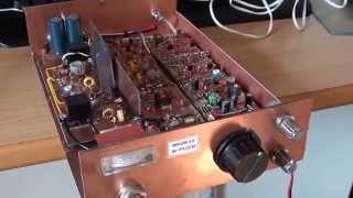 Bitx20 Homebrew QRP QSO.