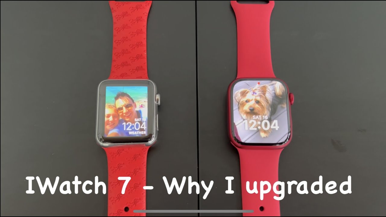 Apple Watch 7 - Quick review and reasons I upgraded Strap by Average Joe's  Joinery Liverpool FC Sk8 - YouTube