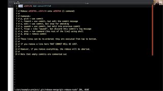 Using Git rebase and Git bisect