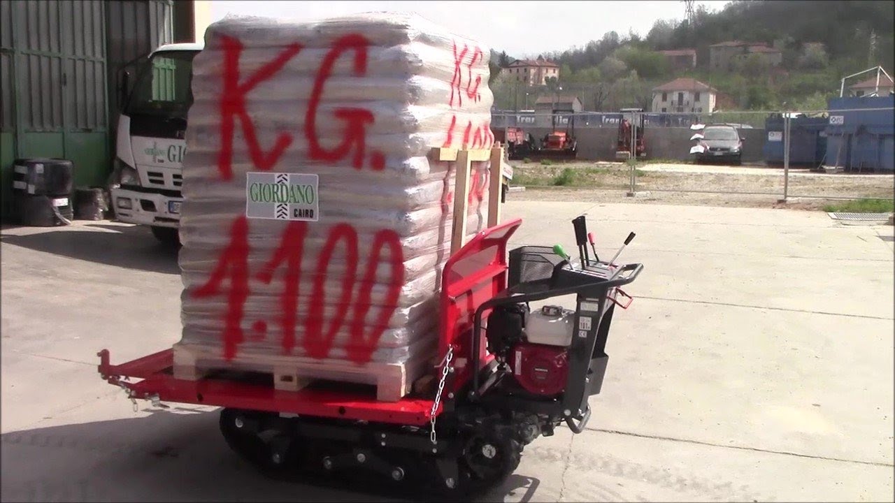 MOTOCARRIOLA CINGOLATA GIOR 1000 FORESTALE MARUYAMA Motore HONDA - NUOVA da Giordano Cairo