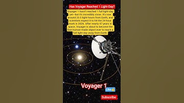 Has Voyager Reached 1 Light-Day?#Voyager1 #SpaceNews #NASA #Lightspeed #Astronomy #SpaceExploration