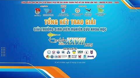 Lễ Tổng kết Trao giải Giải thưởng Sinh viên Nghiên cứu Khoa học Euréka lần thứ XXVII, năm 2025