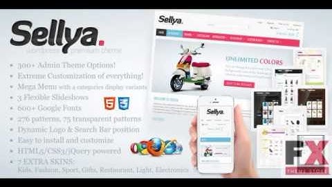 Preview Sellya - Responsive WooCommerce Theme