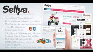 Preview Sellya - Responsive WooCommerce Theme