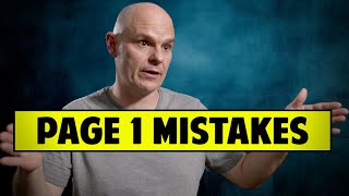 Mistakes That Screenwriters Make On Page 1  Brooks Elms