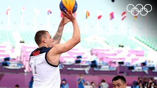 Баскетбол 3х3: первый день мужской сборной ОКР на Олимпиаде