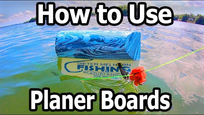 Fish like a BOAT from the BANK!! - use a side planer bank fishing - Fishing  Tips - Fishing TRICKS 