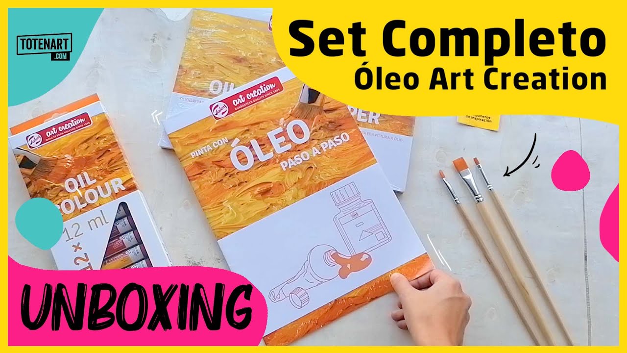 Set Completo para Pintar al Óleo