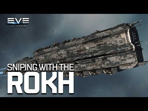 Sniping With The ROKH - Safest Lowsec PvE Battleship? || EVE Echoes