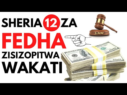 Video: Sheria 12 Za Biashara