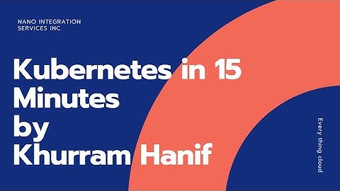 Kubernetes in 15 minutes